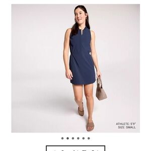 Navy Sleeveless Dress